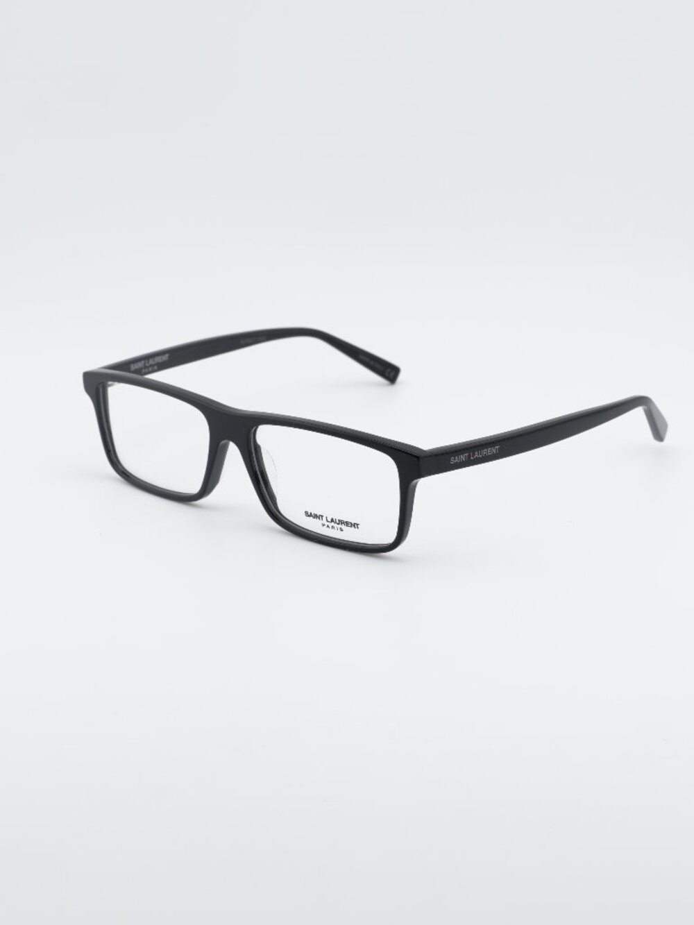Saint Laurent SL 483 001 Eyeglasses Black 55mm Rectangle Frame